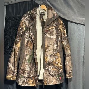 Game Winner camouflage jacket with insert fleece liner